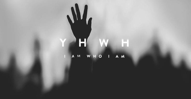 Worship service with people raising hands